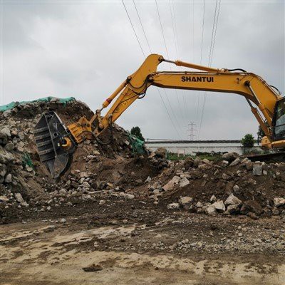 Ekskavatè kraze bokit